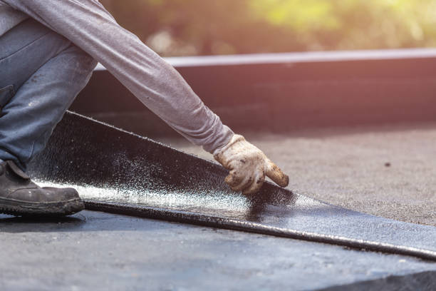 Professional Vapor Barrier Installation technician working in White Post, VA